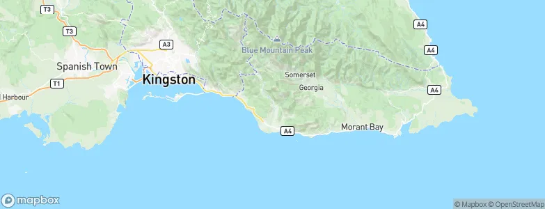 Easington, Jamaica Map