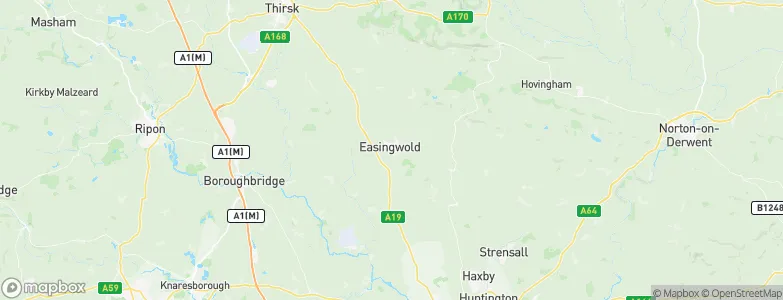 Easingwold, United Kingdom Map