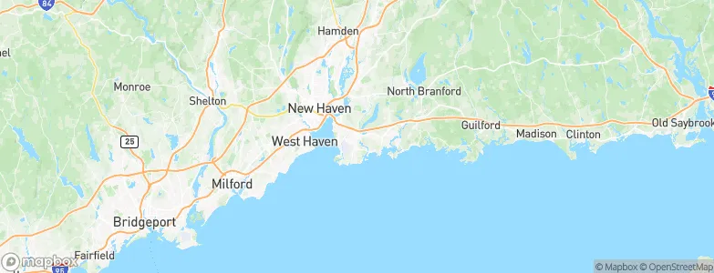 East Haven, United States Map