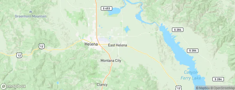 East Helena, United States Map