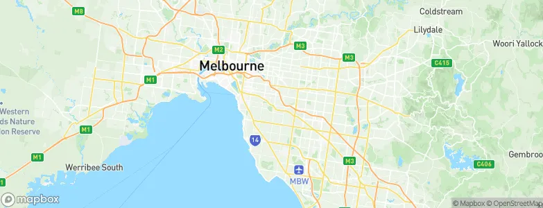 East Malvern, Australia Map