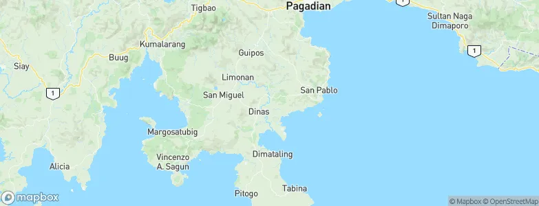 East Migpulao, Philippines Map