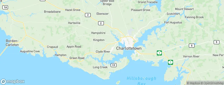 East Wiltshire, Canada Map