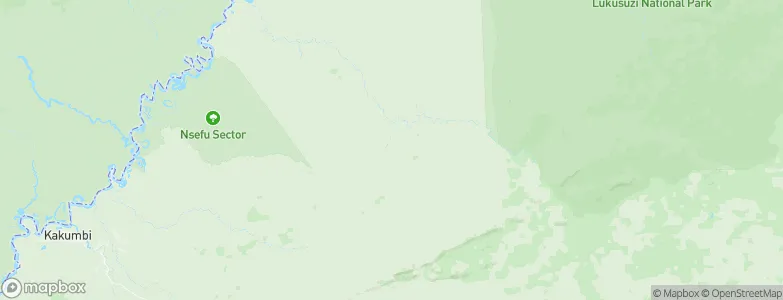 Eastern Province, Zambia Map
