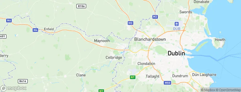 Easton, Ireland Map