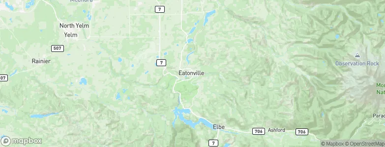 Eatonville, United States Map