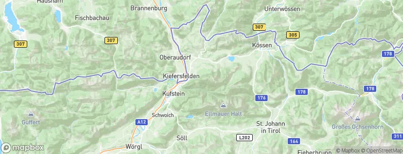Ebbs, Austria Map