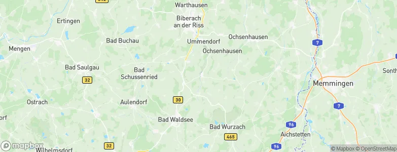 Eberhardzell, Germany Map