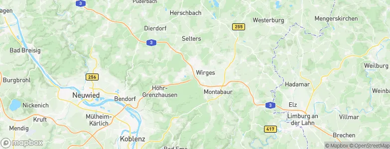 Ebernhahn, Germany Map