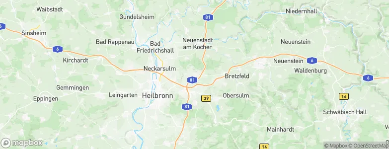 Eberstadt, Germany Map