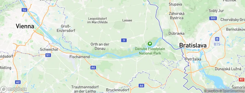 Eckartsau, Austria Map