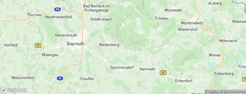 Eckartsreuth, Germany Map