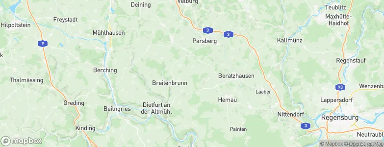 Eckerding, Germany Map