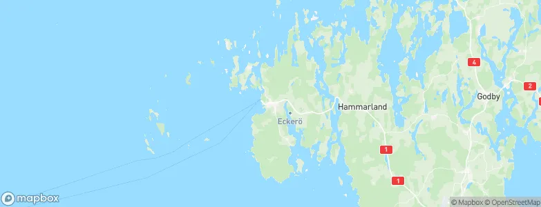 Eckerö, Åland Map