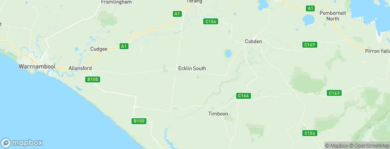 Ecklin South, Australia Map