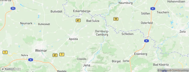 Eckolstädt, Germany Map