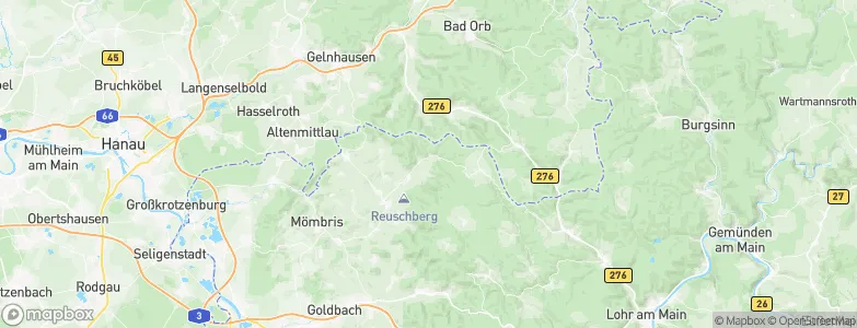 Edelbach, Germany Map