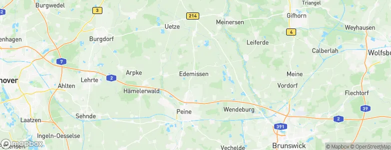 Edemissen, Germany Map