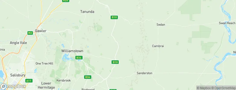 Eden Valley, Australia Map