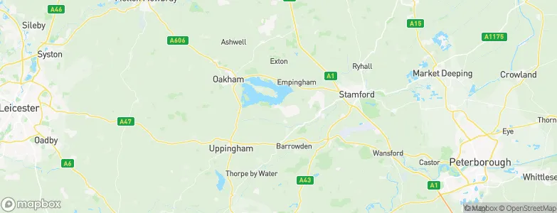 Edith Weston, United Kingdom Map