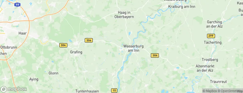 Edling, Germany Map