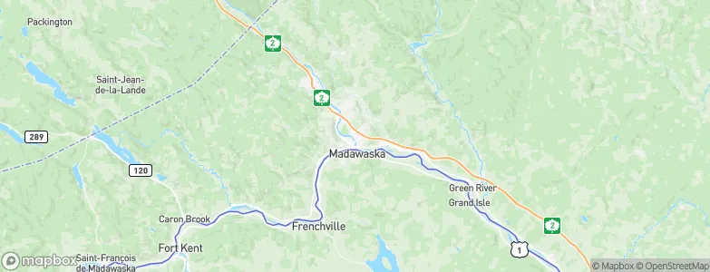 Edmundston, Canada Map