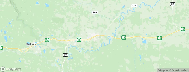 Edson, Canada Map
