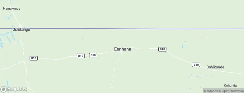 Eenhana, Namibia Map