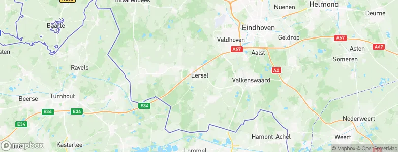Eersel, Netherlands Map