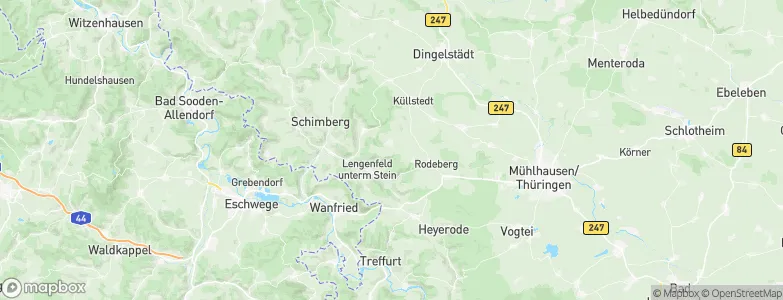 Effelder, Germany Map
