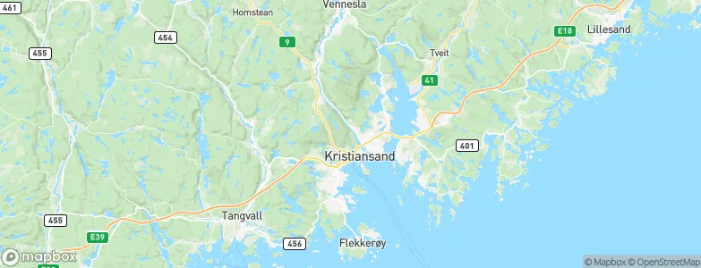 Eg, Norway Map