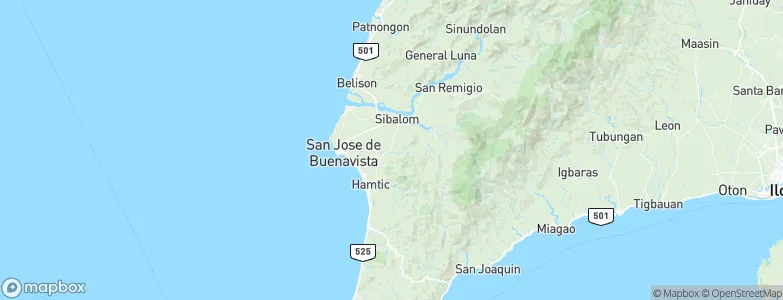 Egaña, Philippines Map