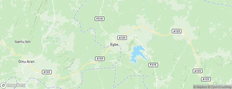 Egbe, Nigeria Map