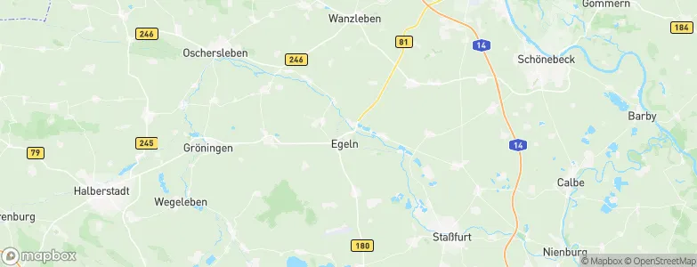 Egeln, Germany Map