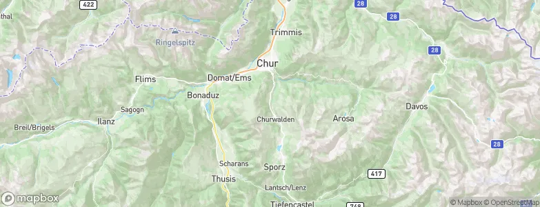 Egga, Switzerland Map