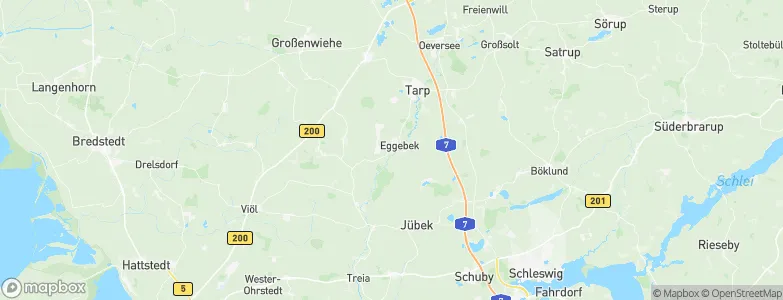 Eggebek, Germany Map