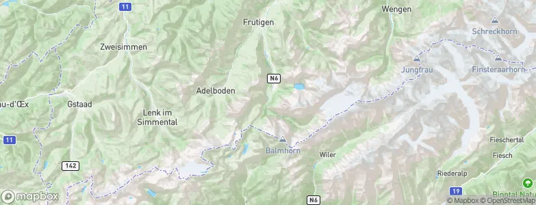 Eggenschwand, Switzerland Map