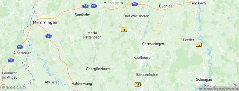 Eggenthal, Germany Map