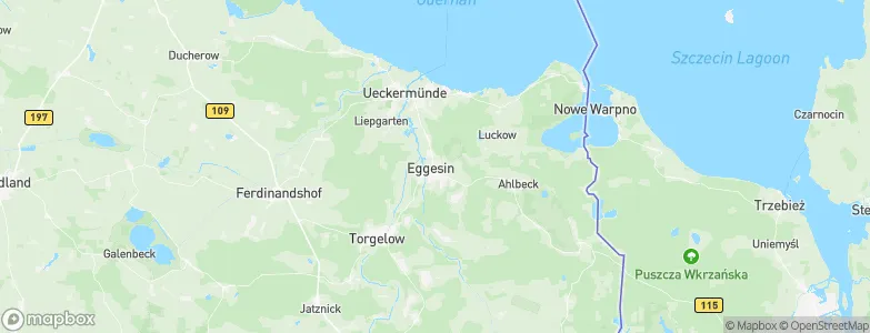 Eggesin, Germany Map