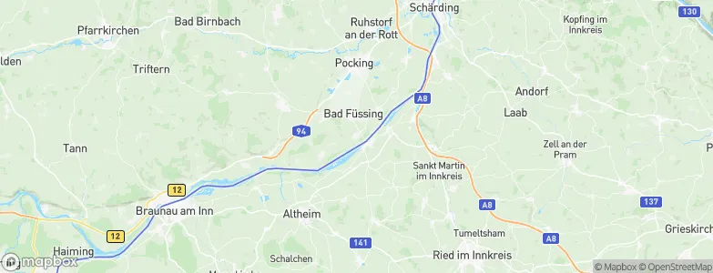 Egglfing, Germany Map