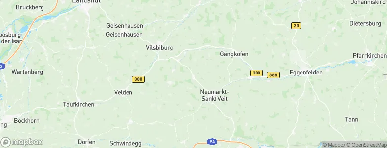 Egglkofen, Germany Map