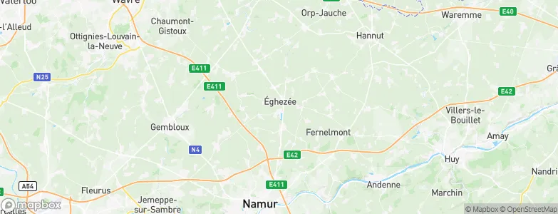 Éghezée, Belgium Map