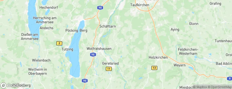 Egling, Germany Map