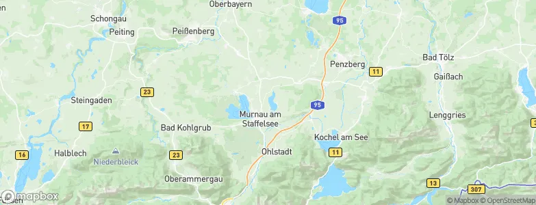 Egling, Germany Map