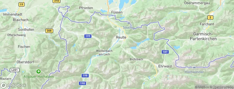 Ehenbichl, Austria Map