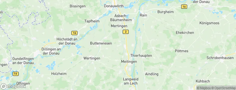 Ehingen, Germany Map