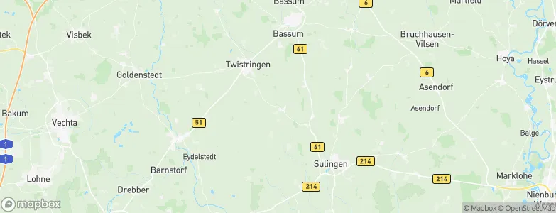 Ehrenburg, Germany Map