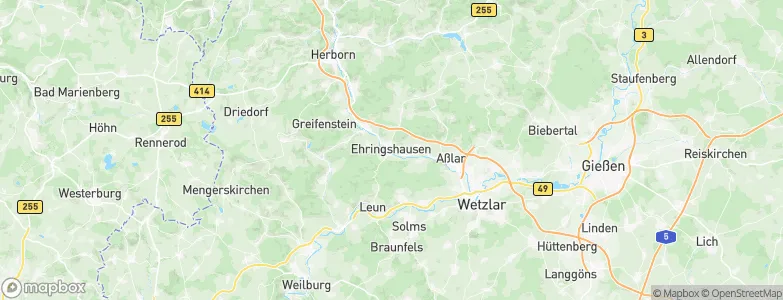 Ehringshausen, Germany Map