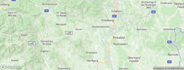 Eichberg, Austria Map