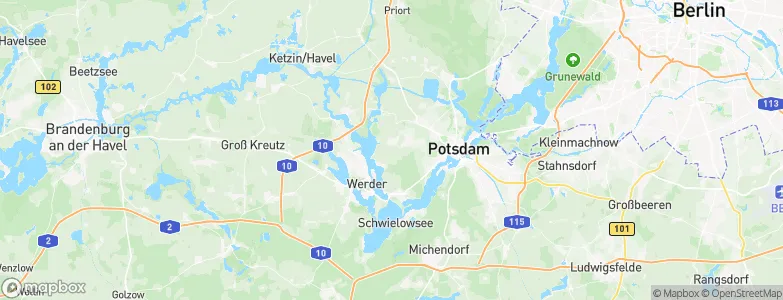Eiche-Golm, Germany Map